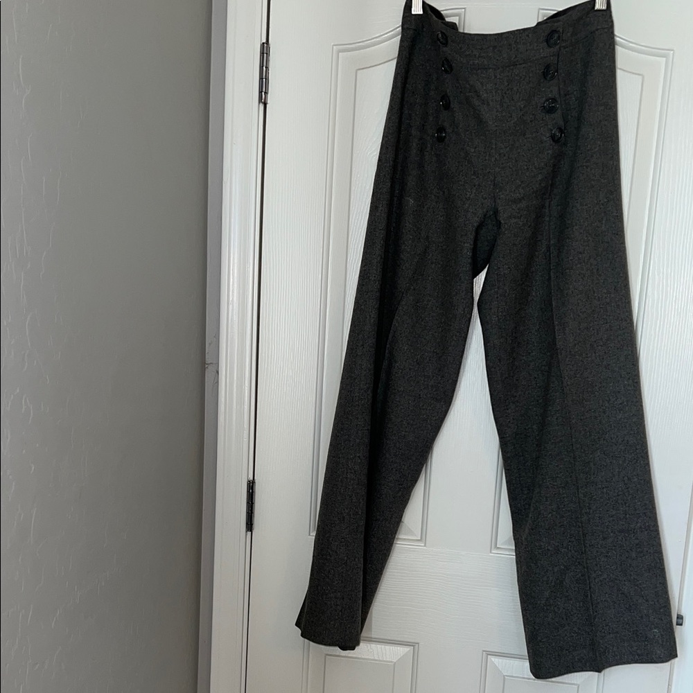 H&M Gray Wide-Leg Pants